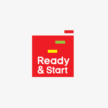 Ready&start_레디앤스타트_기업 로고디자인_아이덴티티 디자인개발_예비 사회적기업