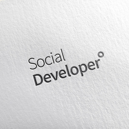 소셜디벨롭퍼(social developer)_로고디자인_디자인동행